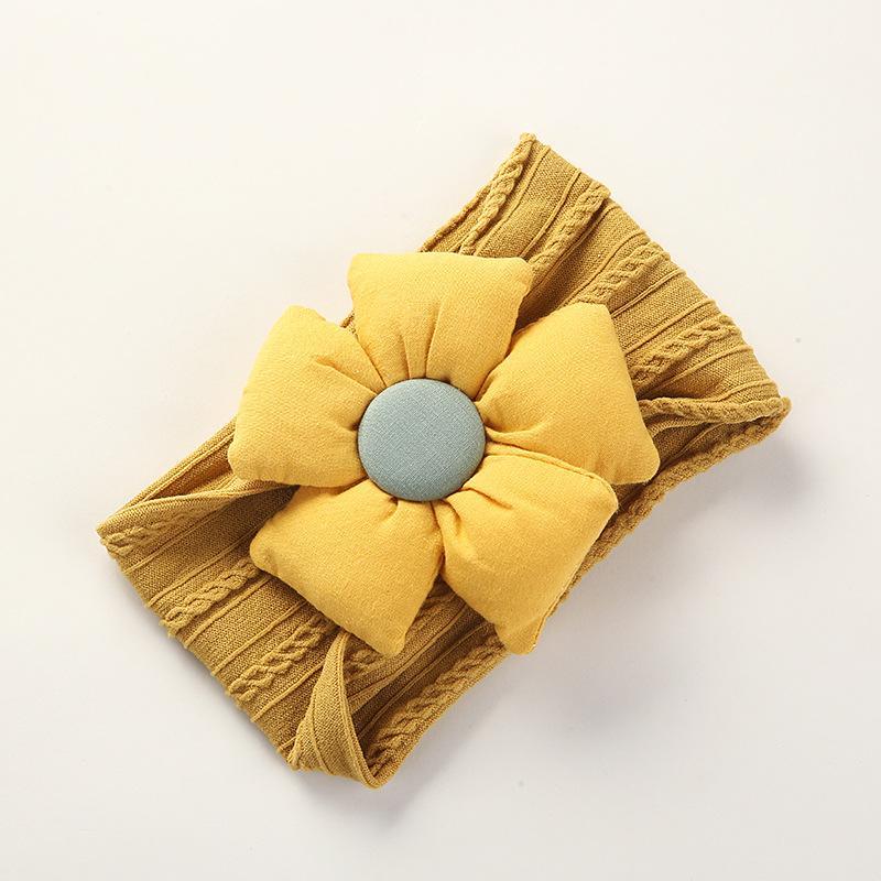 Children's Nylon Flower Hair Band