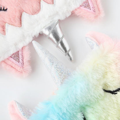Unicorn Eye Patch Colorful Plush Eyeshade