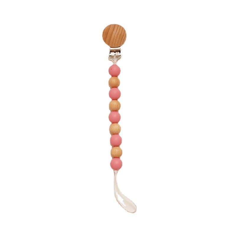 Baby Silicone Nipple Clip Anti-drop Chain Clip