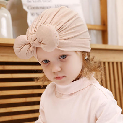 Baby Hat Cotton Bow Hat