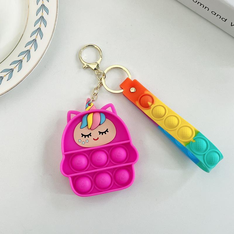 Mini Bag Pendant Keychain Decompression Toy