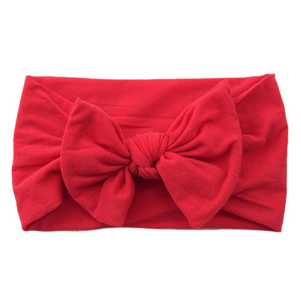 Children's Hair Accessories Nylon Bow Hair Band