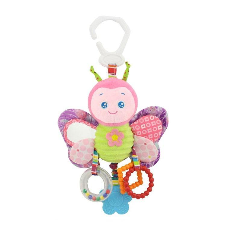 Baby Bed Animal Rattle Plush Toy