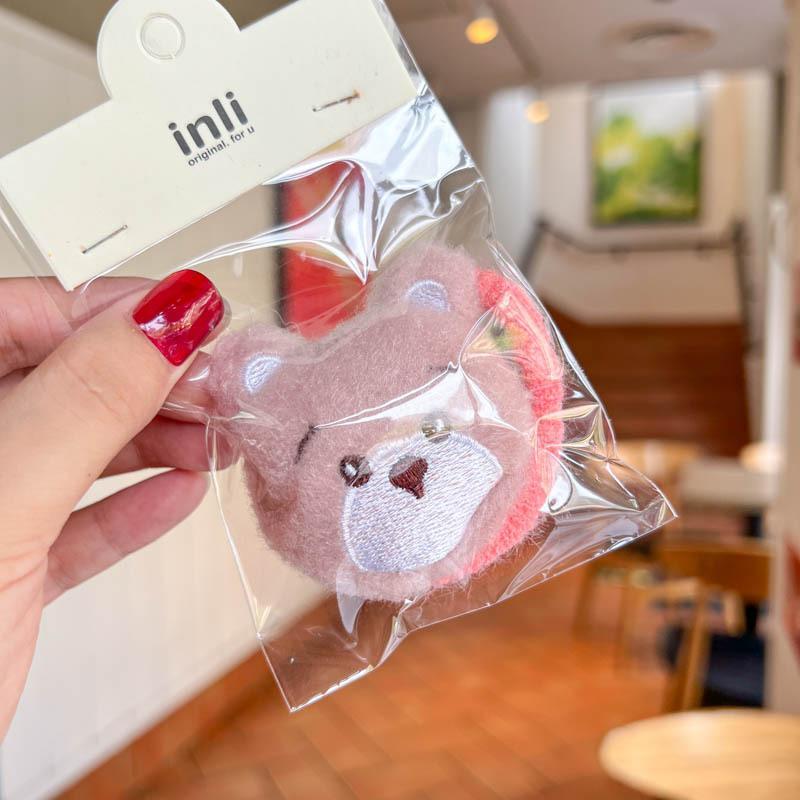 Girl Plush Hair Rope Cartoon Animal Modeling Headdress
