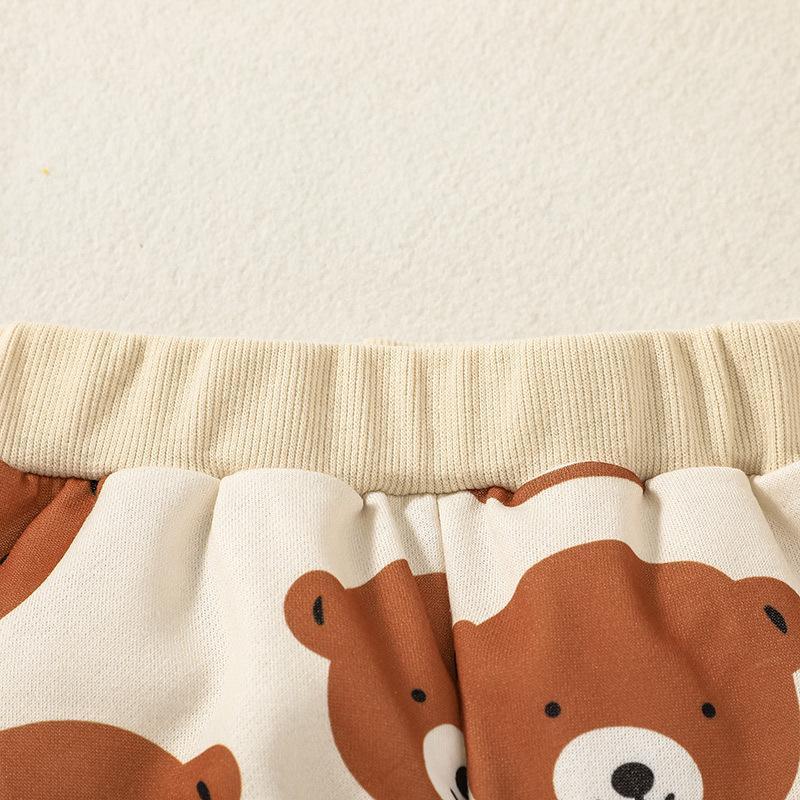 Children's Long Sleeve Jacket Pants Two-Piece Set