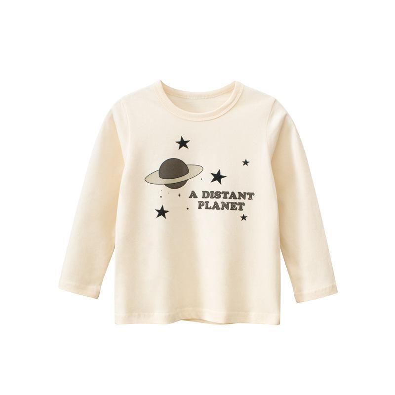 Children's Long Sleeve T-shirt Dress Backing Shirt