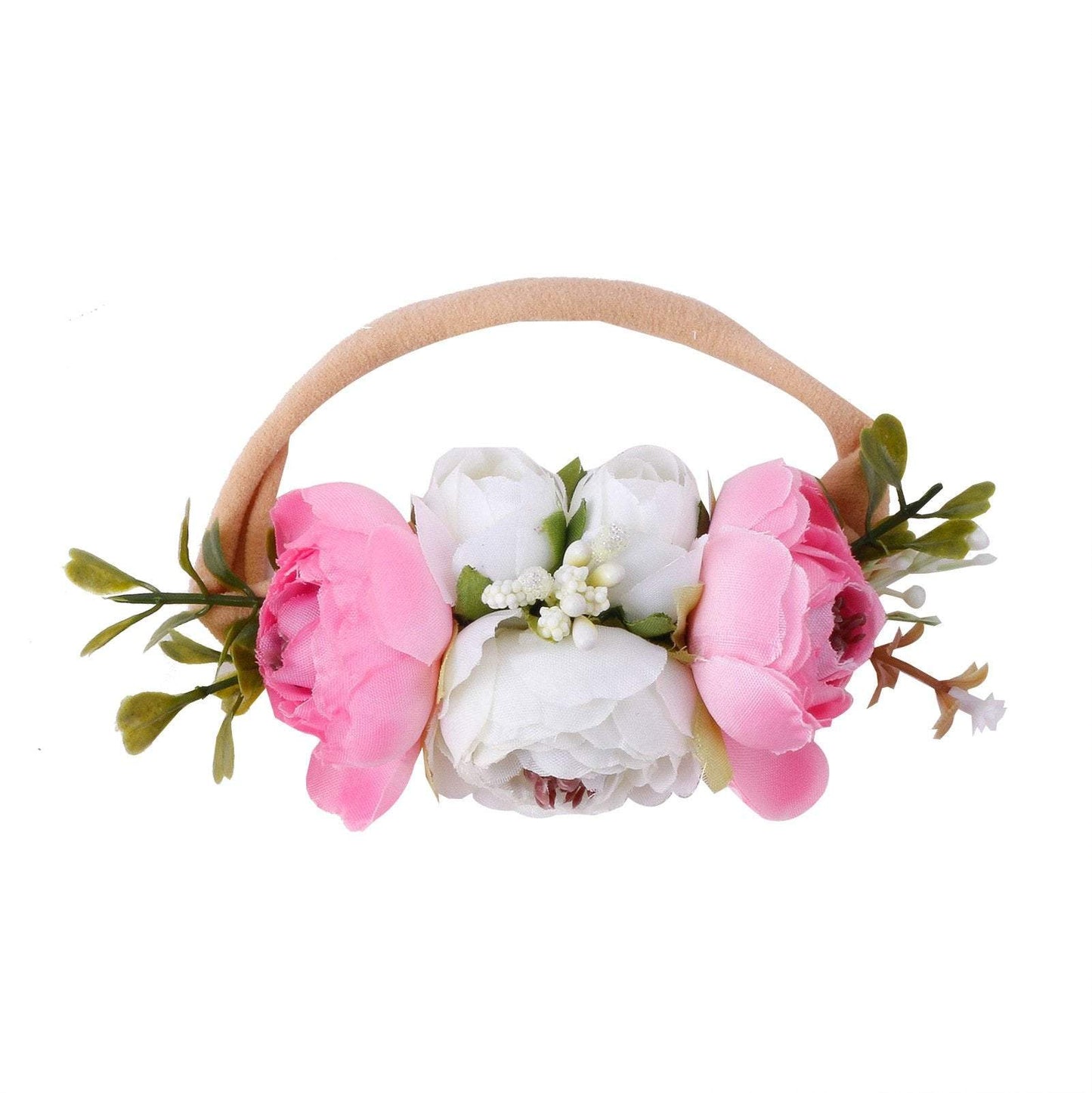 Baby Headband Super Elastic Nylon Flower Hair Band
