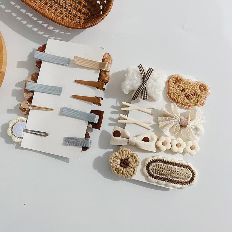 Bear Bow Children's Side Clip Hairpin