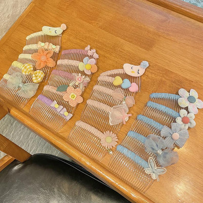 Girl's Hair Comb Hair Clip Headdress Multi Piece Set