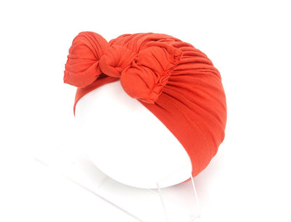 Children's Pleated Bow Hat