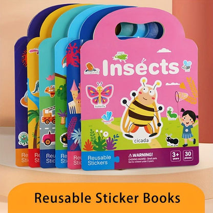 Reusable Sticker Books For Children Gift