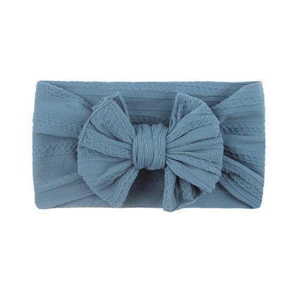 Children's  Bow Jacquard Hair Accessories Baby Headband