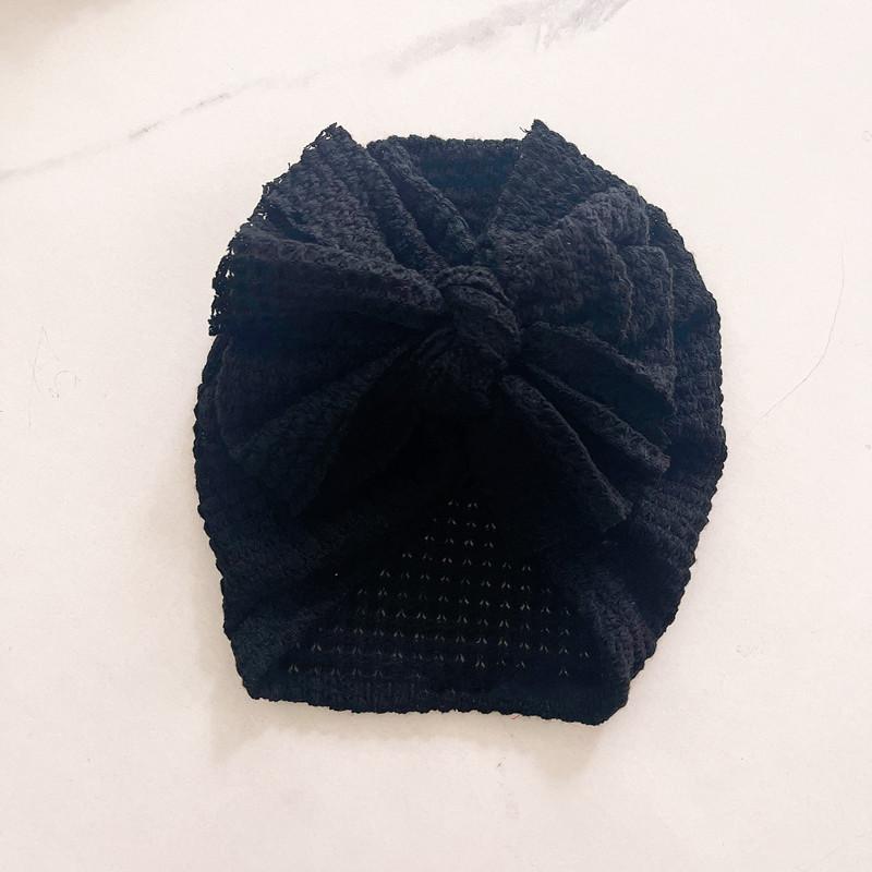 Children's Knitted Oversized Bow Baby Hat