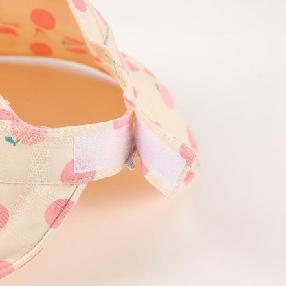 Colorful Dot Children's Foldable Empty Top Sunshade Hat