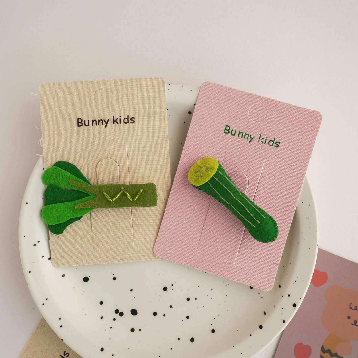 Children's Hairpin Fabric Bangs Hair Accessories