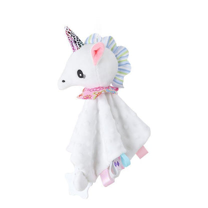Baby animal card bed hanging towel toy