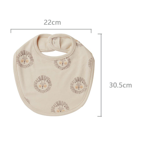 Unisex Striped Flower Fruit Animals Print Baby Bibs