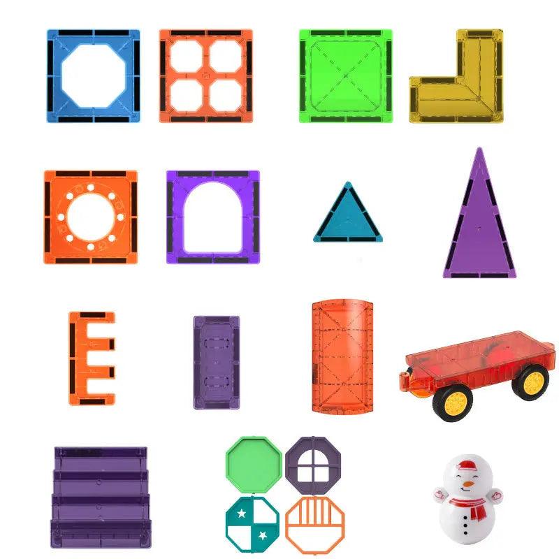 Magnetic Tiles Building Blocks
