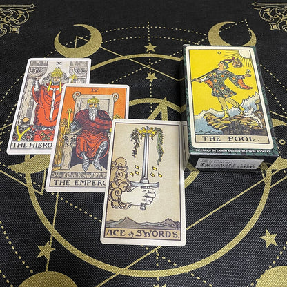 Waite Tarot Cards for Beginners with Guidebook