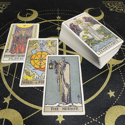 Waite Tarot Cards for Beginners with Guidebook