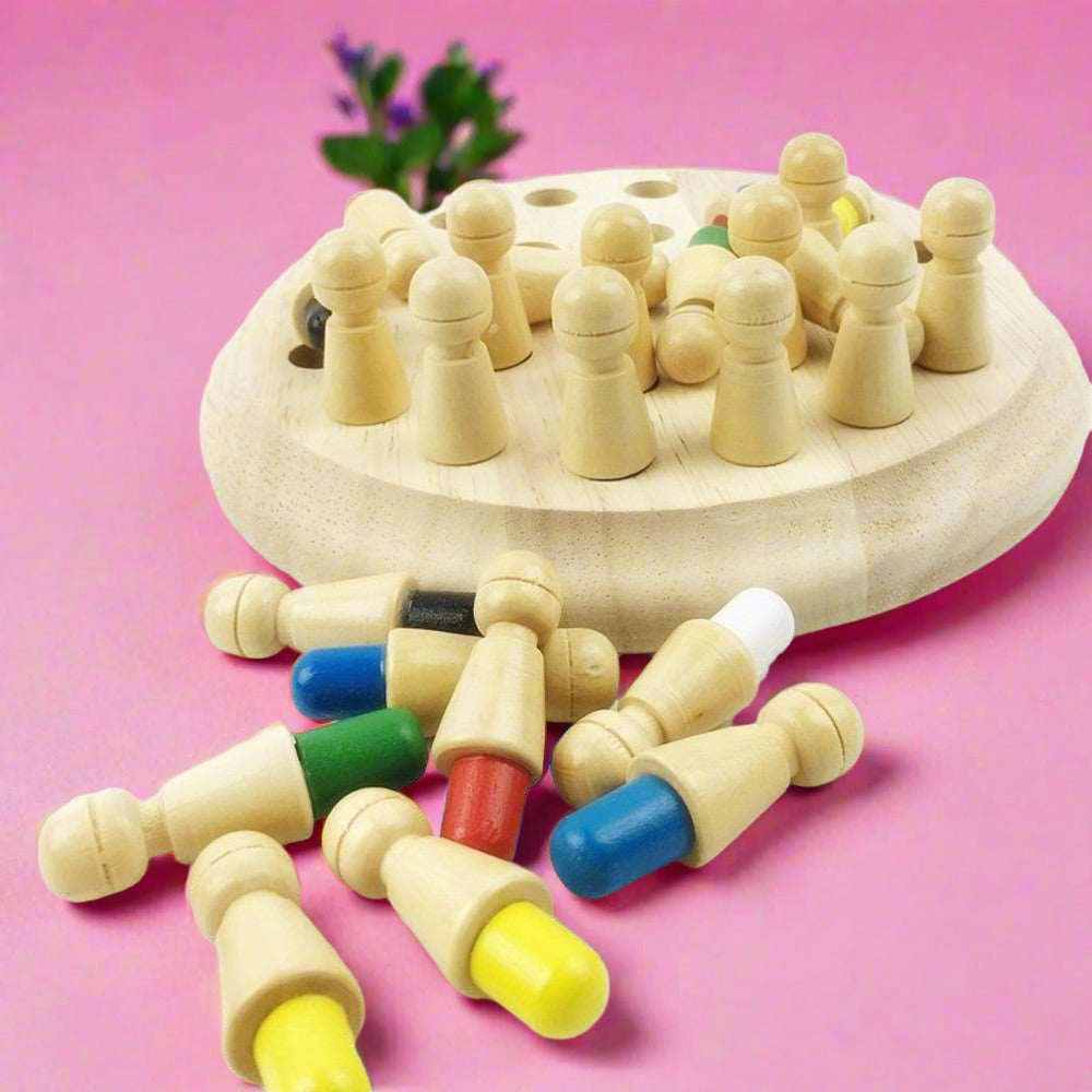 Memory Match Stick Chess