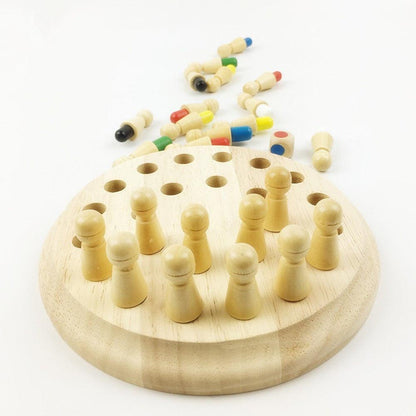 Memory Match Stick Chess