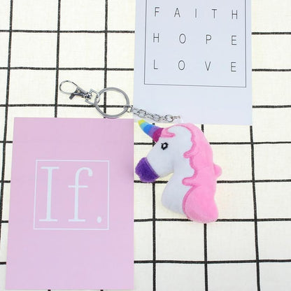 Mini Unicorn Bag Charm Keyring