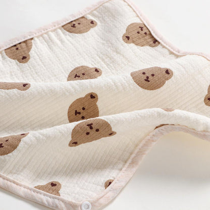 Newborn Baby Square Bib Baby Gauze Bib Wholesale
