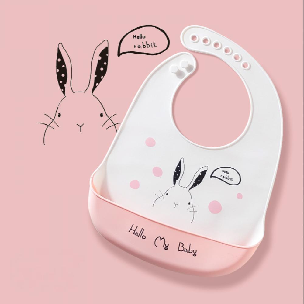 Baby Silicone Bib Waterproof Bib Wholesale Baby Accessories