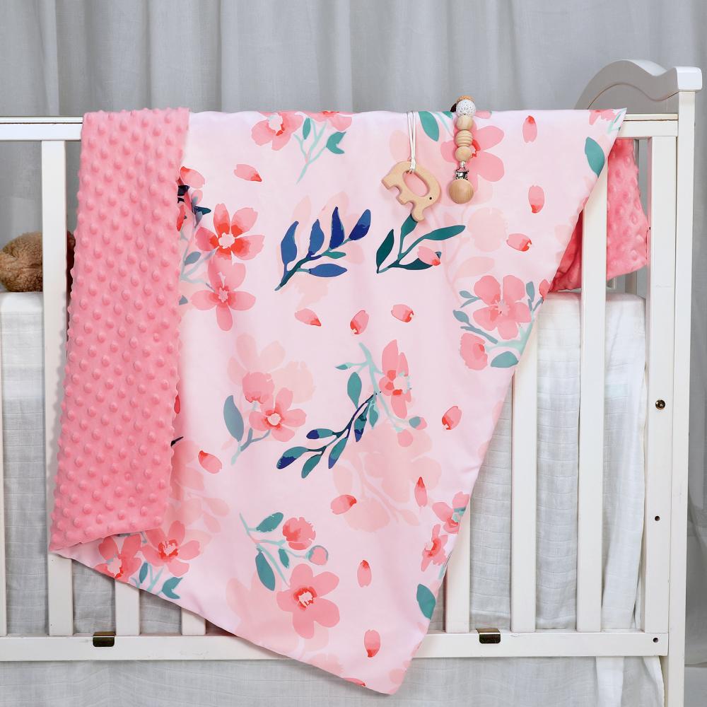 Baby Autumn and Winter Blanket Newborn Baby Beanie Quilt