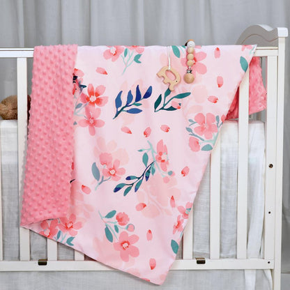 Baby Autumn and Winter Blanket Newborn Baby Beanie Quilt