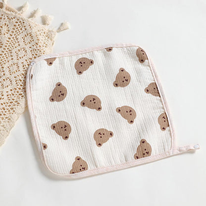 Newborn Baby Square Bib Baby Gauze Bib Wholesale