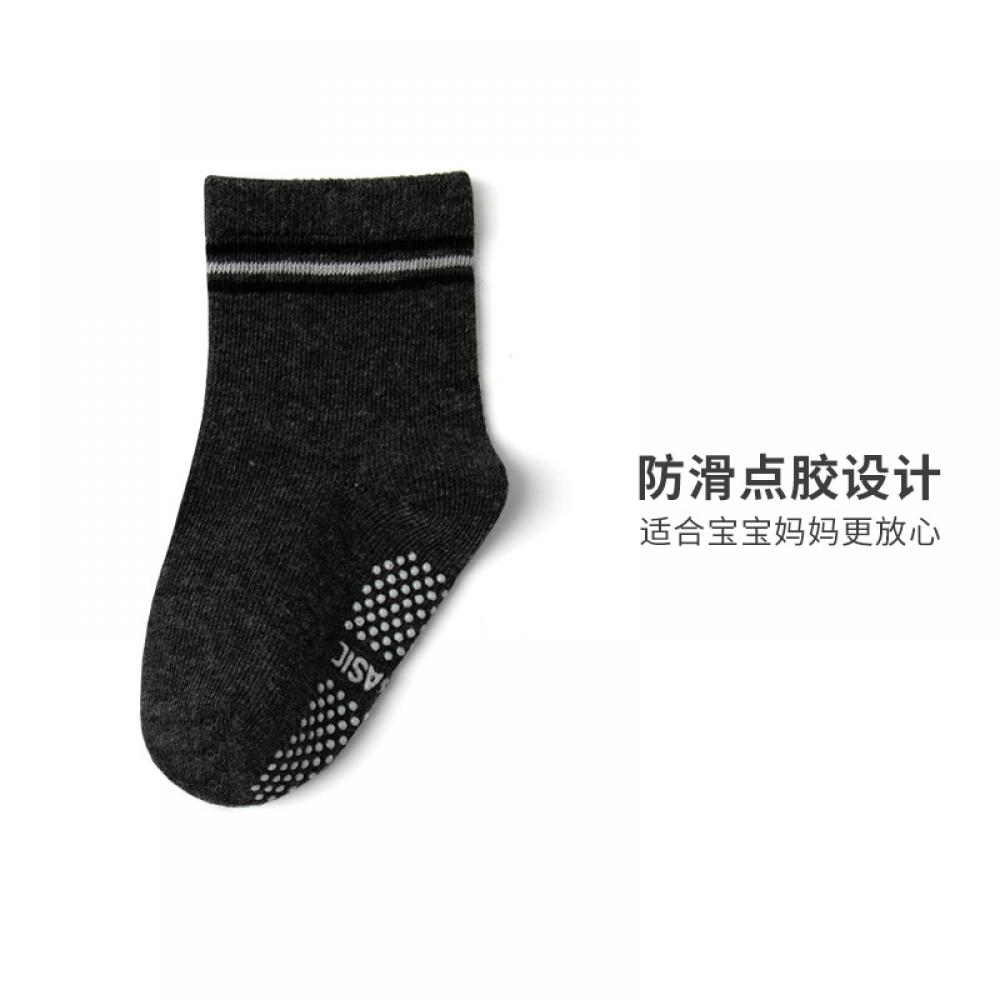 Pack of 12 Baby Non Slip Socks with Non Skid Soles for Toddlers
