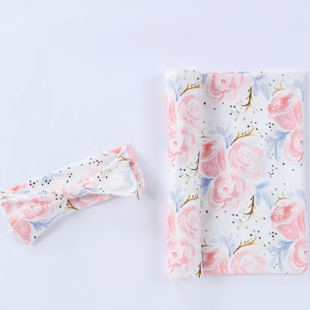 Towel Wrapping Supplies Newborn Cotton Caps Blankets