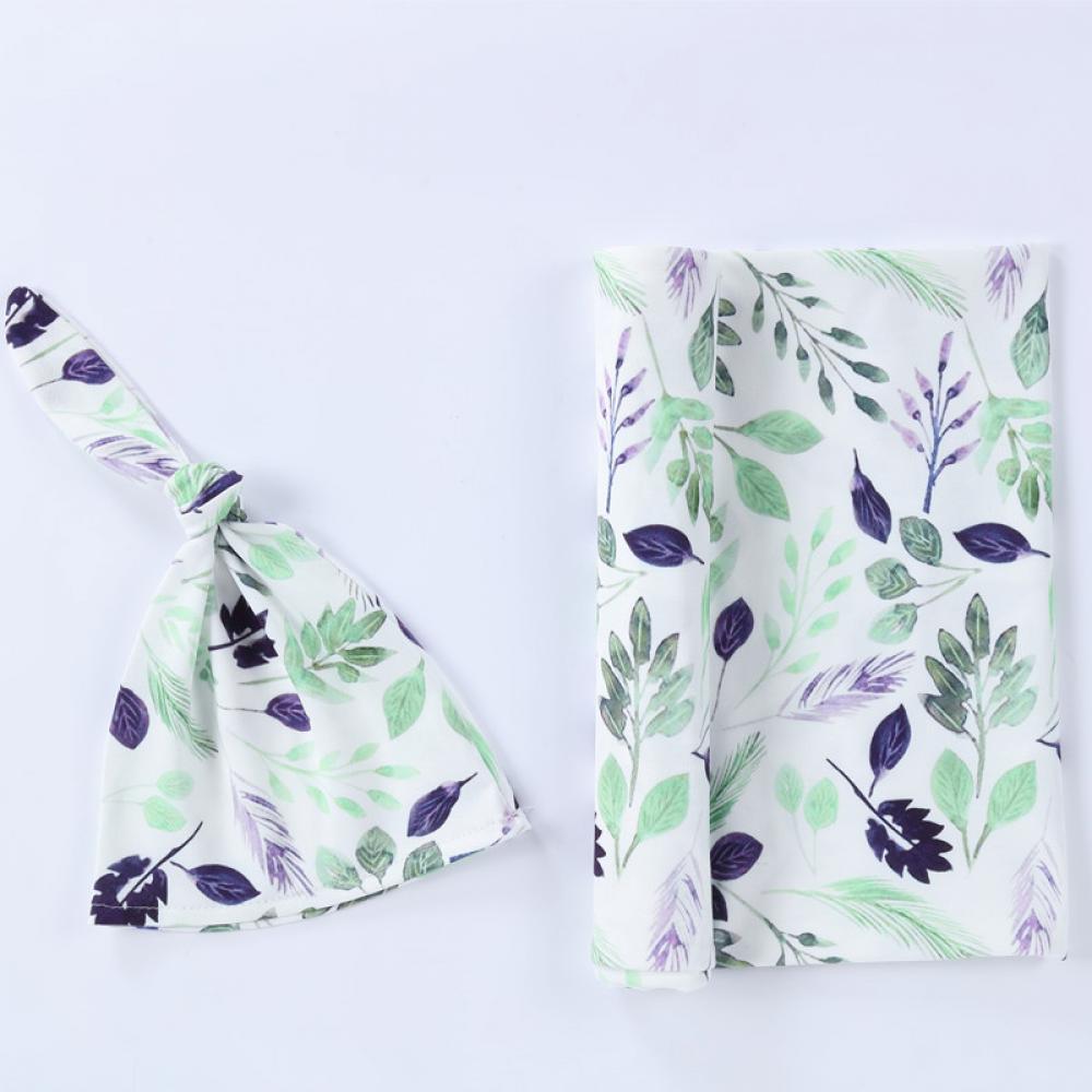 Towel Wrapping Supplies Newborn Cotton Caps Blankets