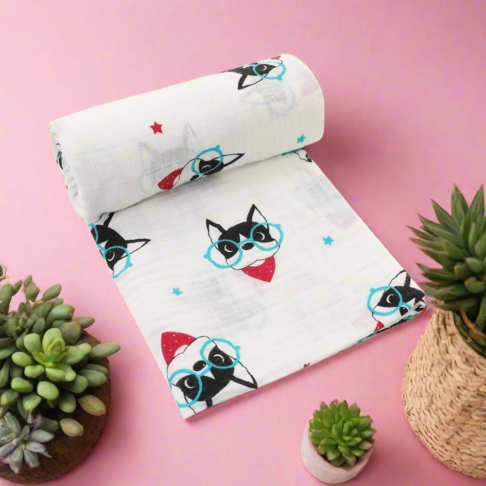 Double-layer Cotton Gauze Wrapping Swaddling Towel