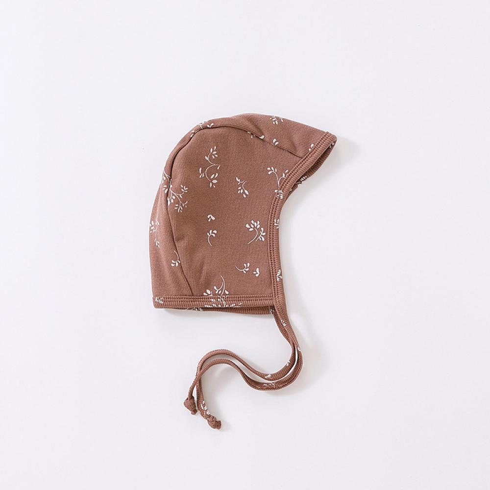 Baby Hat Four Seasons Cute Print Ear Protection Cap