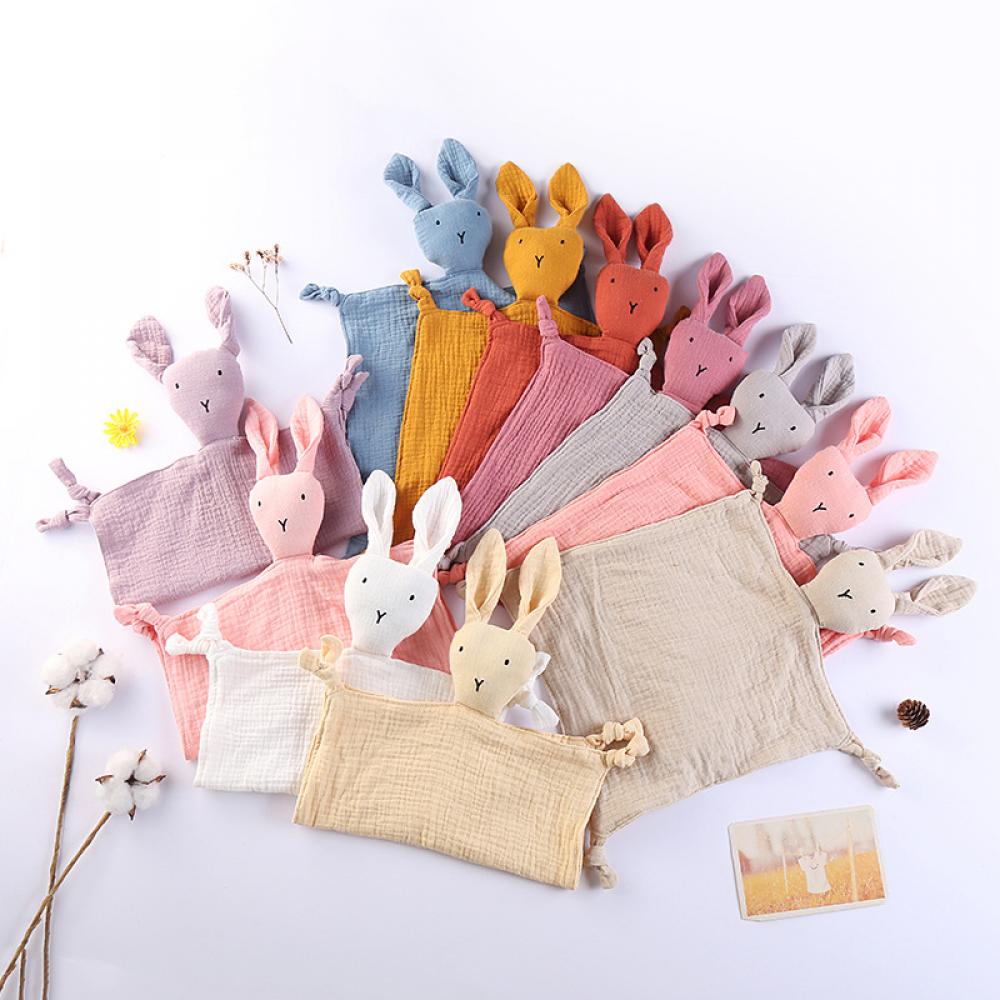 Pure Cotton Double Layer Gauze Baby Bib Wholesale