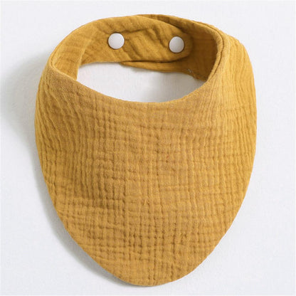 Newborn Baby Bibs Cotton Double Gauze Saliva Towel