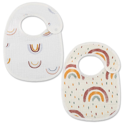 Newborn Baby Bibs Cotton and Bear Printed Saliva Towel