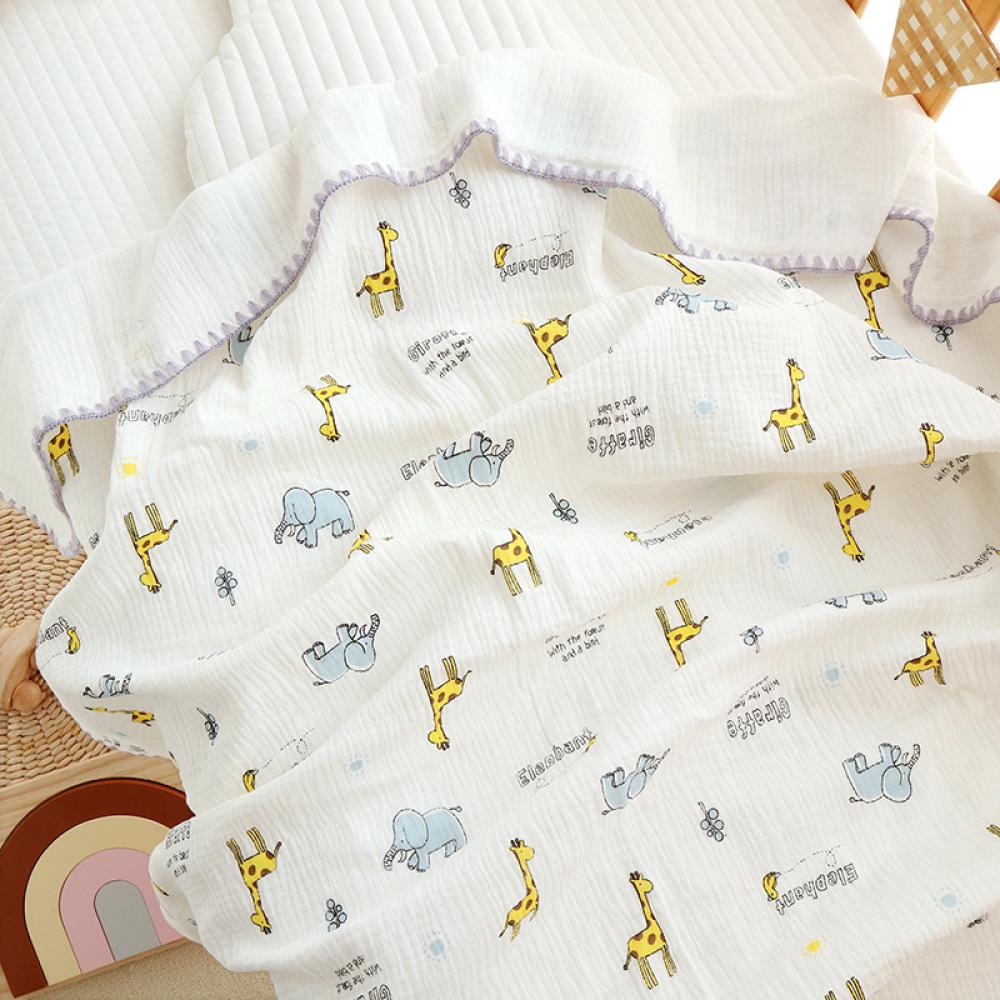 Newborn Baby Cotton Gauze Blanket Baby Supplies Wholesale