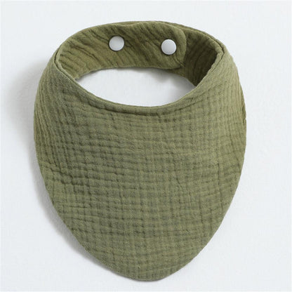 Newborn Baby Bibs Cotton Double Gauze Saliva Towel