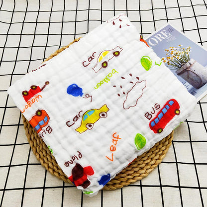 Infant Pure Cotton Bath Towel Six Layers Of Gauze