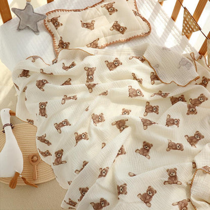 Baby Gauze Blanket Summer Thin Blanket Muslin Wholesale Baby Blankets