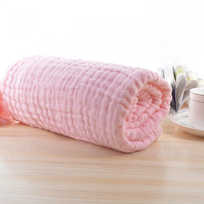 Infant Pure Cotton Bath Towel Six Layers Of Gauze