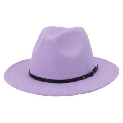 Jazz Hat Autumn And Winter British Retro Top Hat Fashion Women's Woolen Hat Wholesale Women's Hats