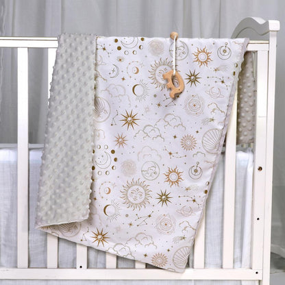 Baby Autumn and Winter Blanket Newborn Baby Beanie Quilt