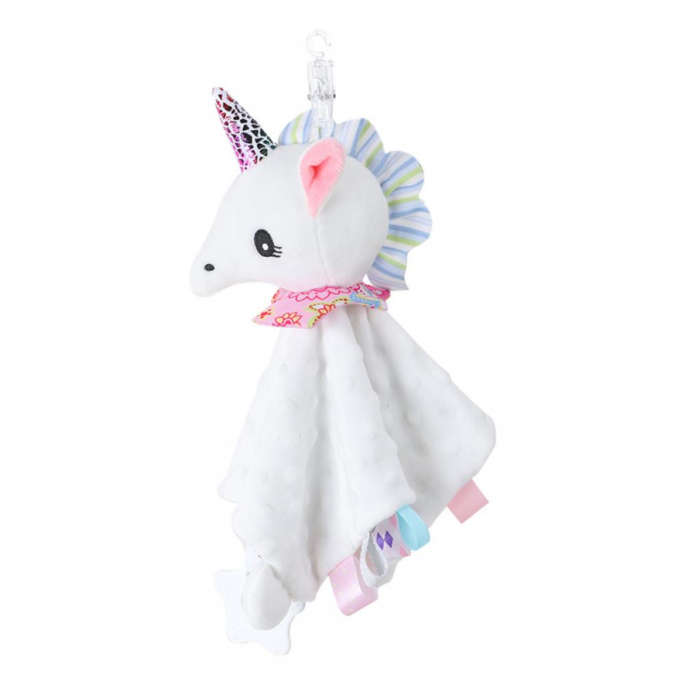 Cute Cartoon Animal Soothing Towel Baby Security blanket Wholesale Baby Bibs