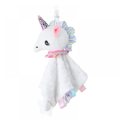 Cute Cartoon Animal Soothing Towel Baby Security blanket Wholesale Baby Bibs