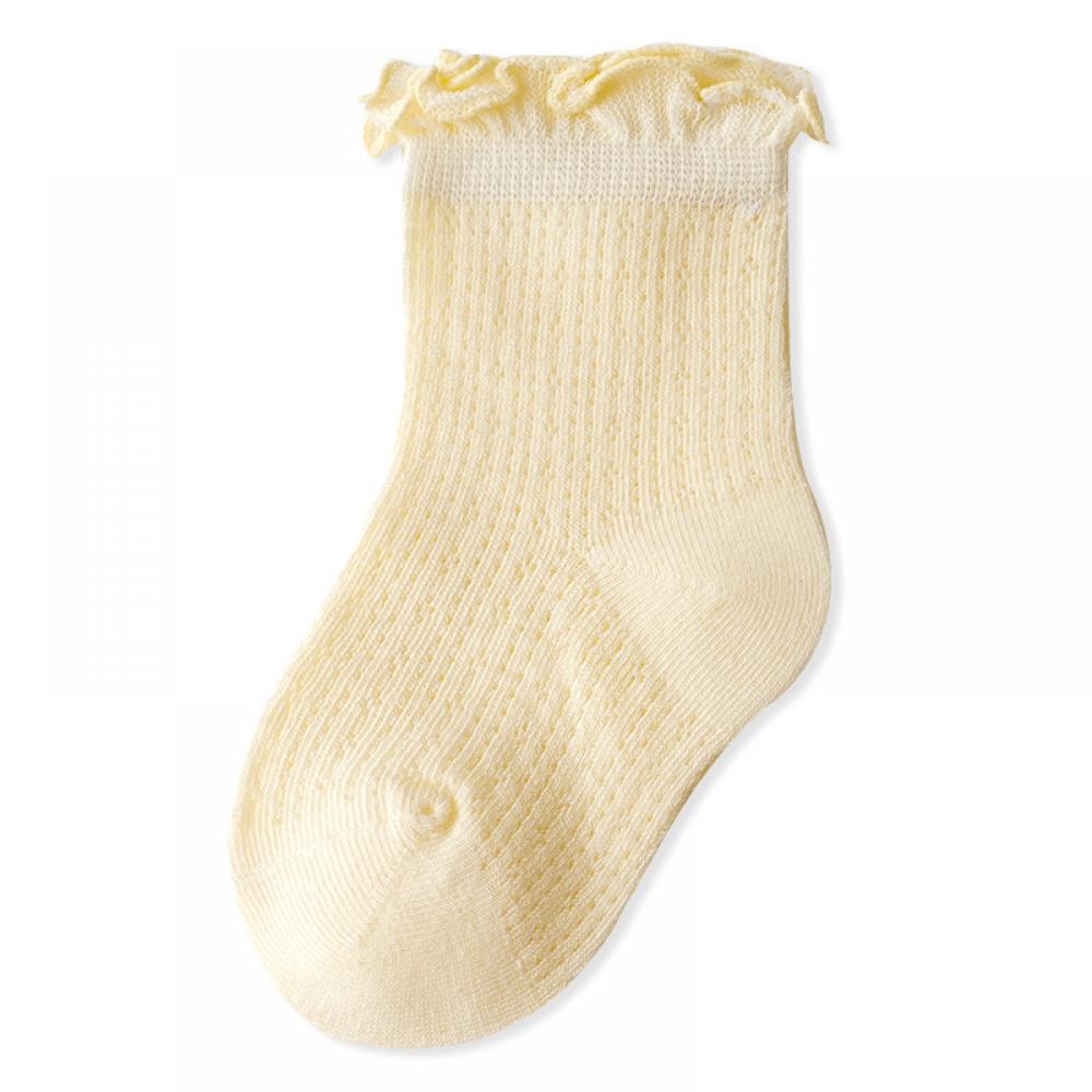 Baby socks summer thin mesh cotton socks breathable